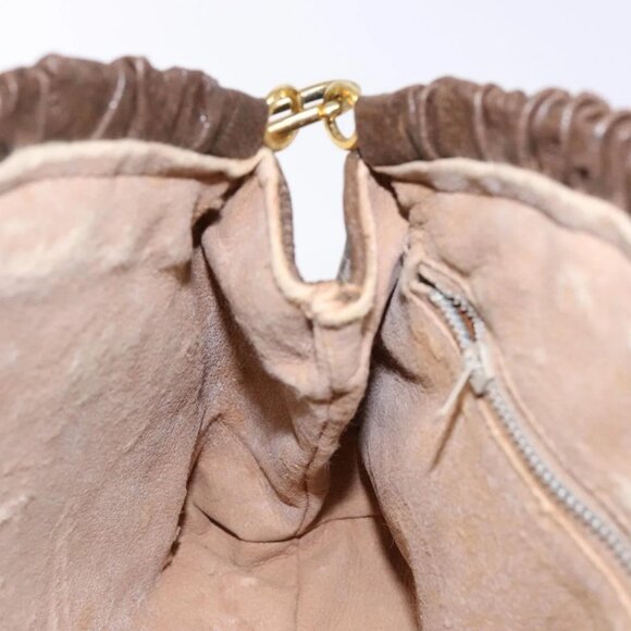 GUCCI GG Plus Supreme Shoulder Bag PVC Beige Gold Auth 137701 - Picture 14 of 16